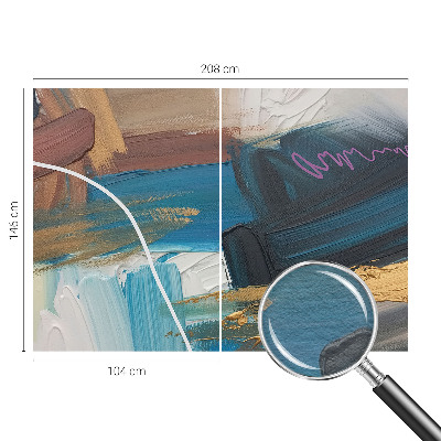 Papel de parede para sala Padrão abstrato