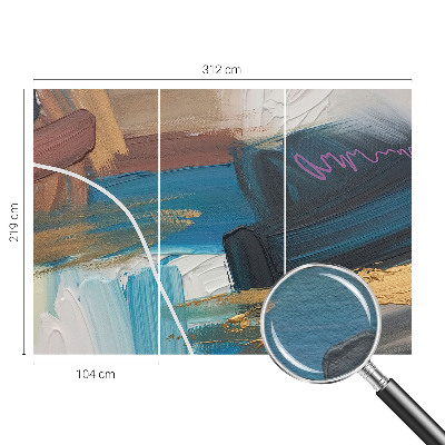 Papel de parede para sala Padrão abstrato