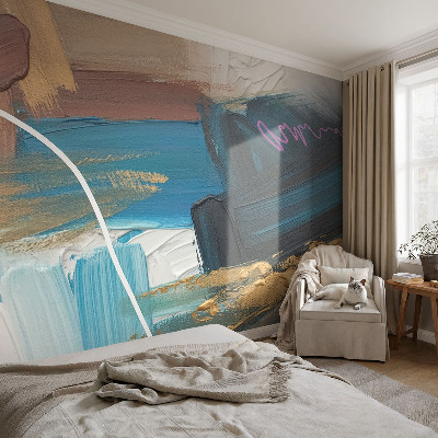 Papel de parede para sala Padrão abstrato