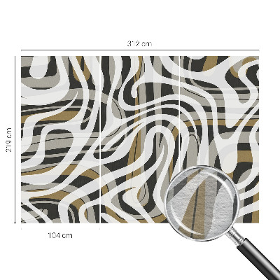 Papel de parede fotográfico Linhas abstratas