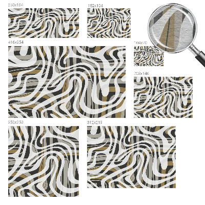Papel de parede fotográfico Linhas abstratas