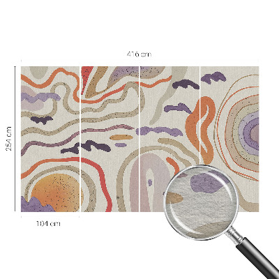 Mural de parede Padrões abstratos