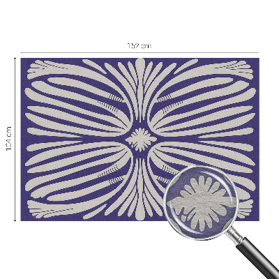 Papel de parede Simetria floral