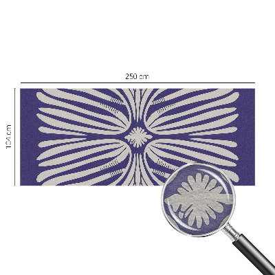 Papel de parede Simetria floral