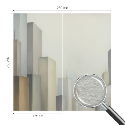Papel de parede decorativo Arranha-céus da cidade