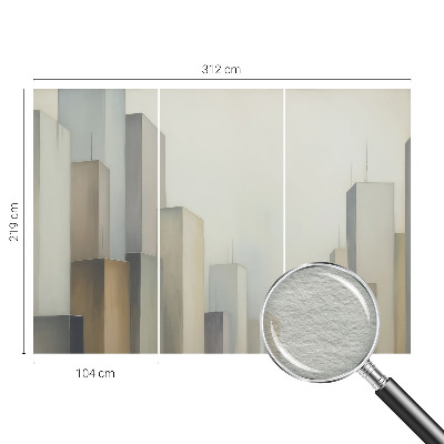 Papel de parede decorativo Arranha-céus da cidade
