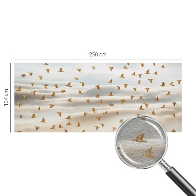 Mural de fotos na parede Pássaros em voo
