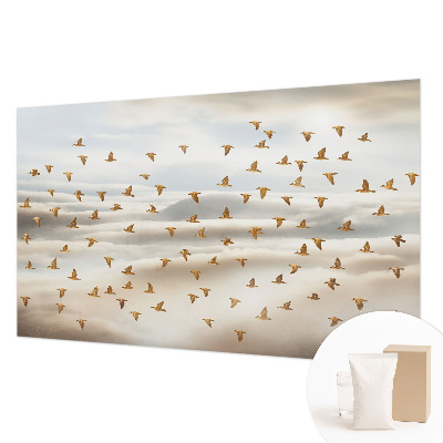 Mural de fotos na parede Pássaros em voo