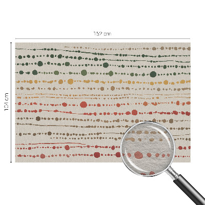 Papel de parede fotográfico Pontos coloridos