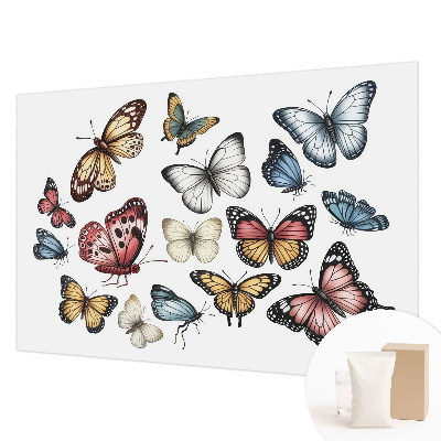 Papel de parede para sala Borboletas do paraíso