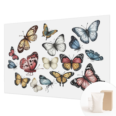 Papel de parede para sala Borboletas do paraíso