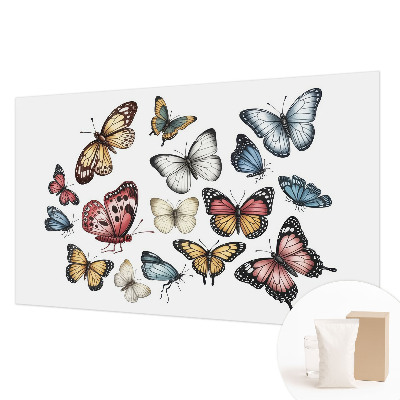 Papel de parede para sala Borboletas do paraíso