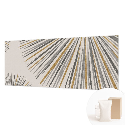 Papel de parede decorativo Leques geométricos