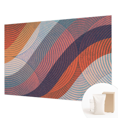Papel de parede Ondas coloridas