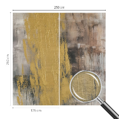 Mural de fotos na parede Visão abstrata