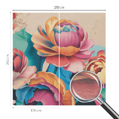 Papel de parede para quarto Harmonia floral