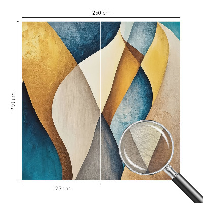 Papel de parede Abstração ondulada