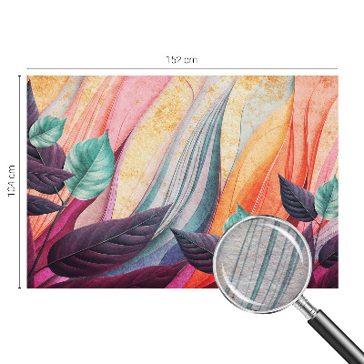Mural de parede Folhas abstratas