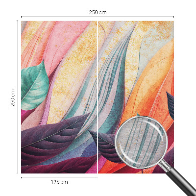 Mural de parede Folhas abstratas