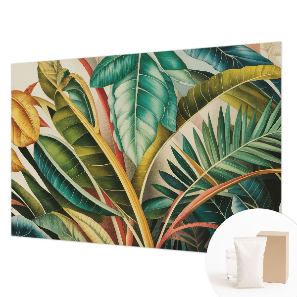 Papel de parede fotográfico Folhas exóticas