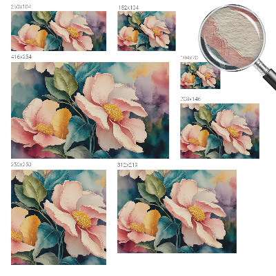 Papel de parede para quarto Elegância floral