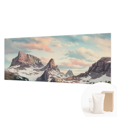Papel de parede para sala Panorama da montanha