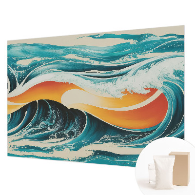 Mural de parede Ondas abstratas