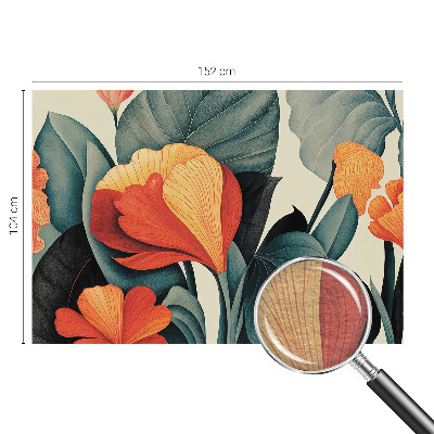Fotomural Flores coloridas