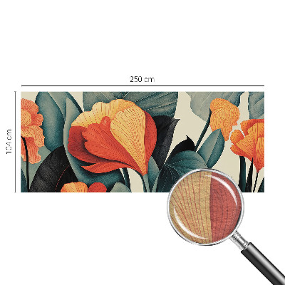 Fotomural Flores coloridas