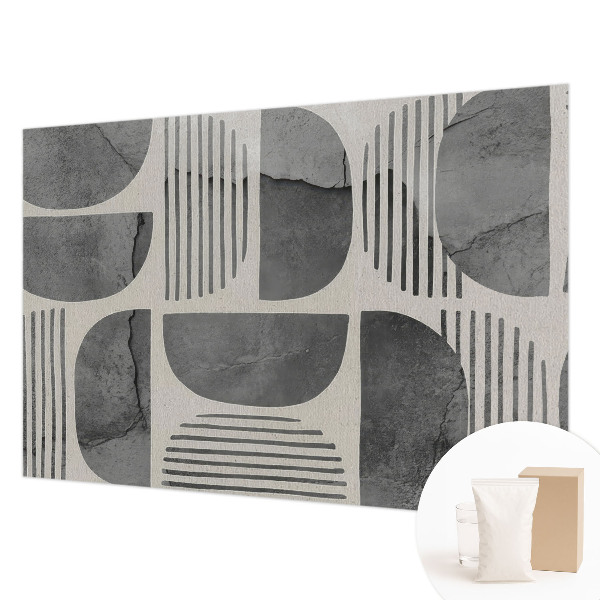 Papel de parede para sala Formas geométricas