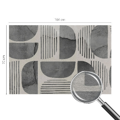 Papel de parede para sala Formas geométricas