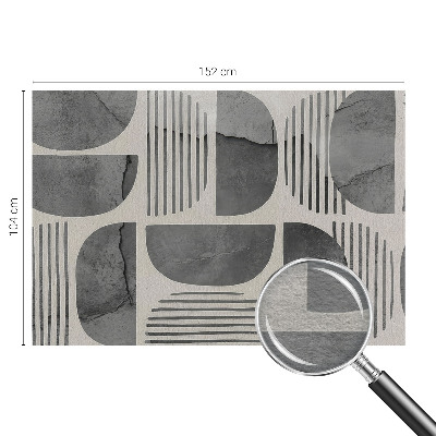 Papel de parede para sala Formas geométricas