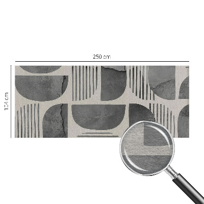 Papel de parede para sala Formas geométricas