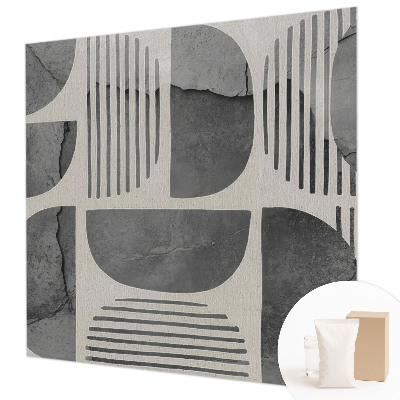 Papel de parede para sala Formas geométricas