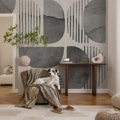 Papel de parede para sala Formas geométricas