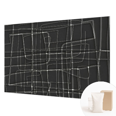 Papel de parede para quarto Linhas abstratas