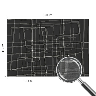 Papel de parede para quarto Linhas abstratas