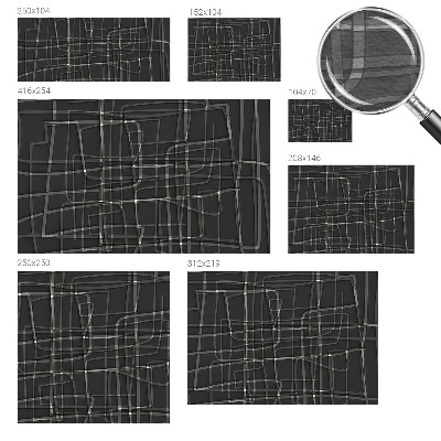 Papel de parede para quarto Linhas abstratas