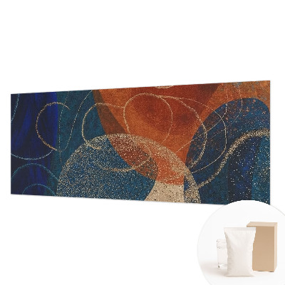 Papel de parede para sala Formas coloridas