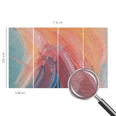 Papel de parede para quarto explosões coloridas