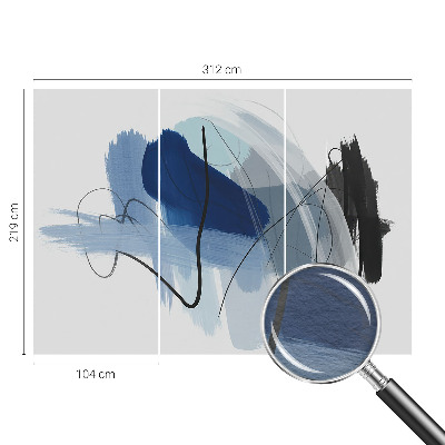 Papel de parede Abstrações coloridas