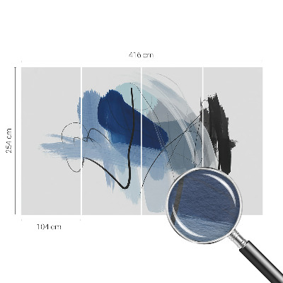 Papel de parede Abstrações coloridas