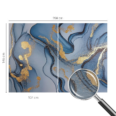 Mural de parede Ondas azuis