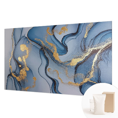 Mural de parede Ondas azuis