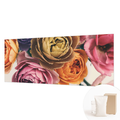 Papel de parede Rosas coloridas
