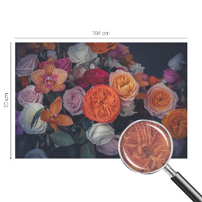 Papel de parede fotográfico Buquê colorido
