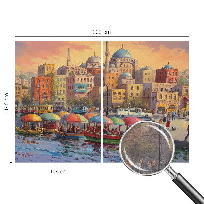 Papel de parede para quarto Costa urbana