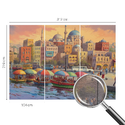 Papel de parede para quarto Costa urbana