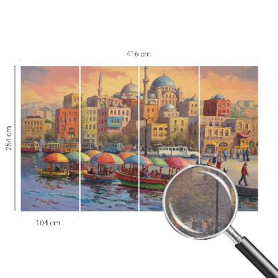 Papel de parede para quarto Costa urbana