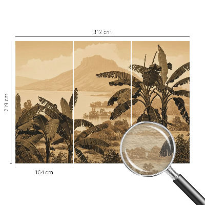 Mural de parede Panorama tropical
